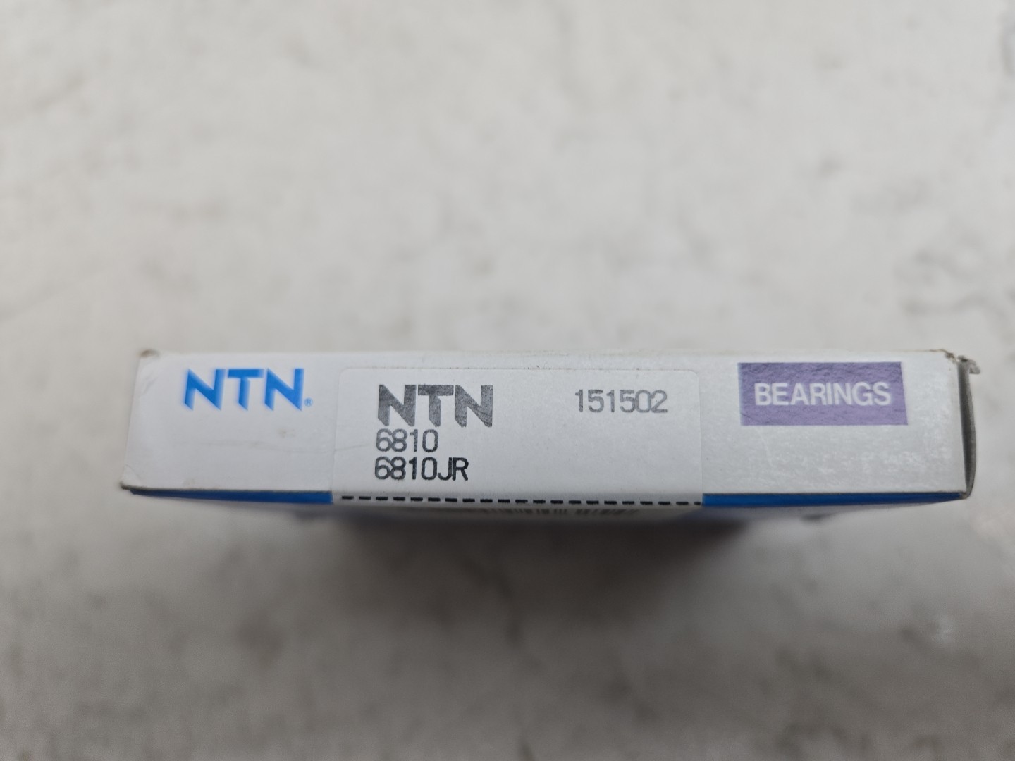 NTN 6810JR Open Type Single Row Deep Groove Ball Bearing 50x65x7mm New