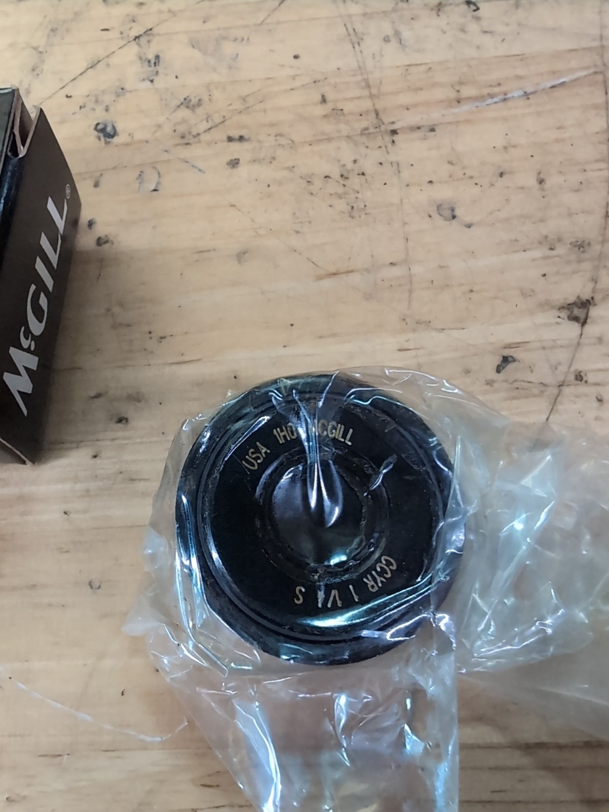 McGill CCYR 1 1/4 S Cam Yoke Roller Lubri-Disc, NEW IN BOX!