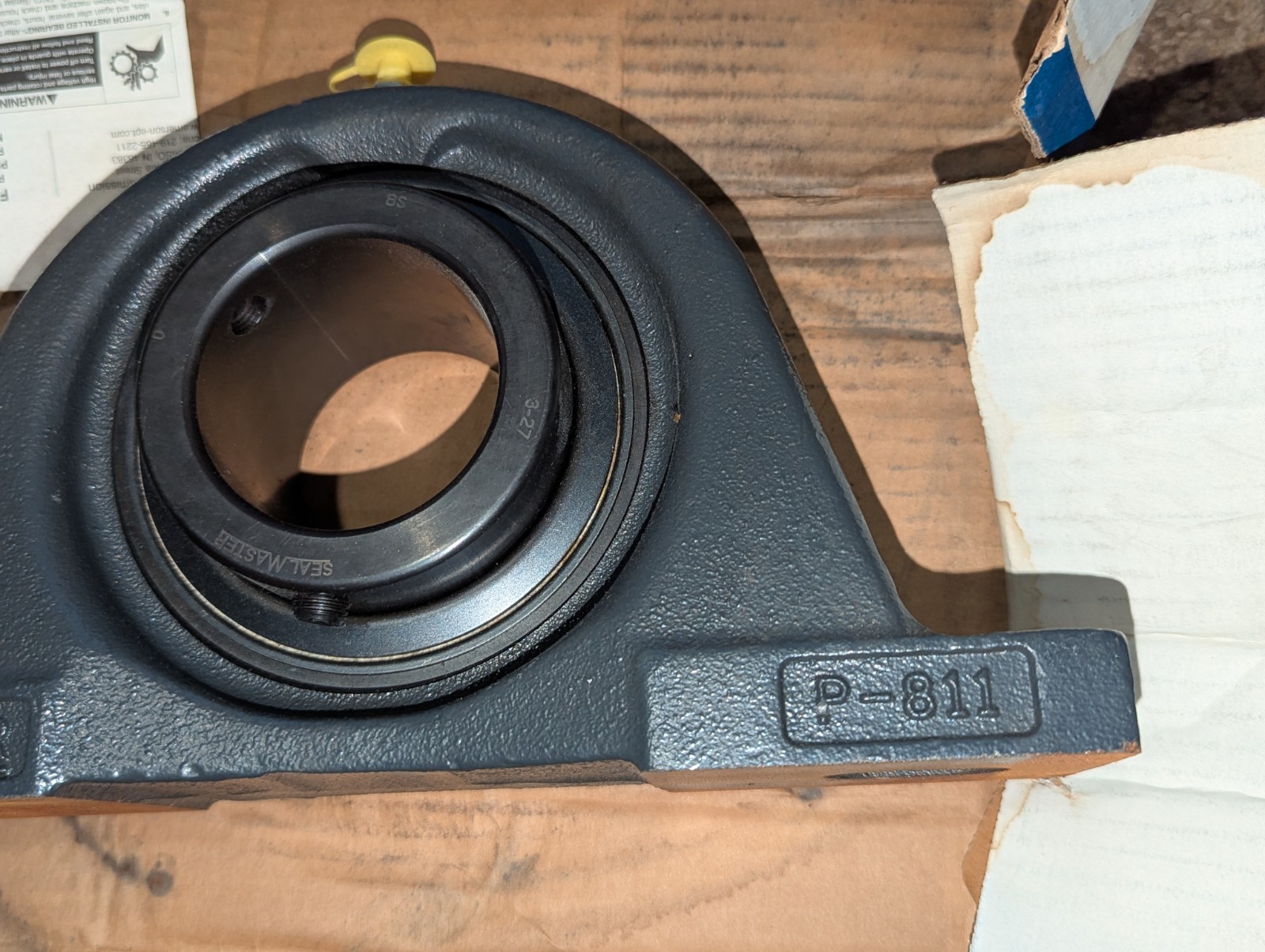 NEW GENUINE SEALMASTER SPM-39 CXU 2-7/16″ BEARING AIR HANDLING GOLD LINE “READ”