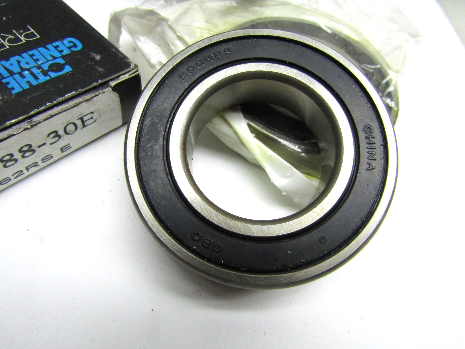(Lot of 5) General Bearing 6006-2RS 6006-88-30E 30mm X 55mm X13mm Sealed Bearing