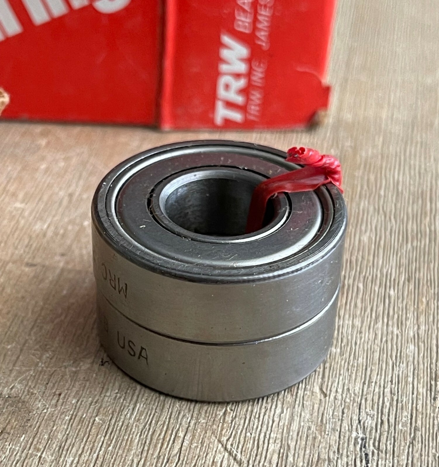MRC TRW 202SFDB METAL SEAL BALL BEARING LOT OF 2 NEW IN BOX