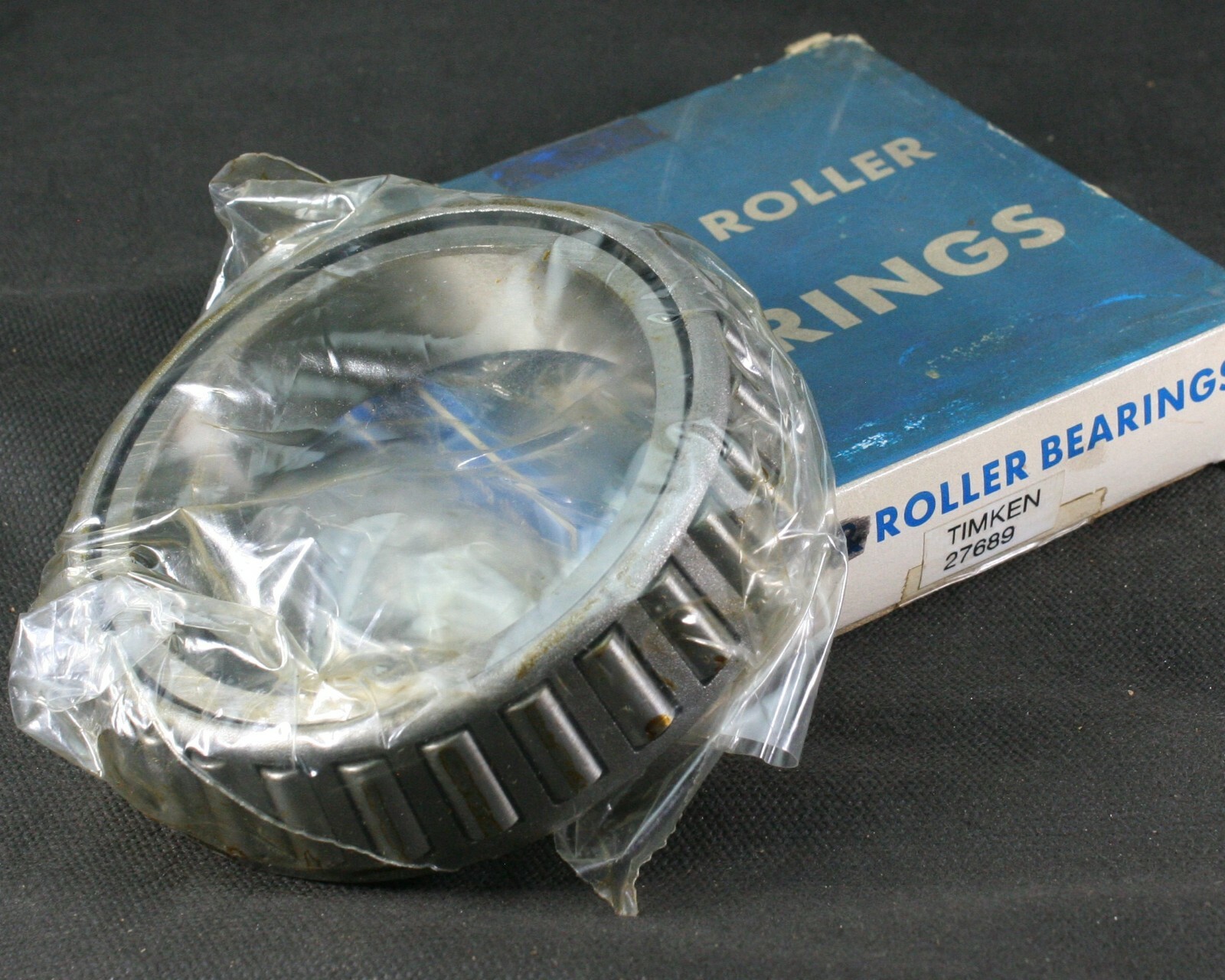 One (1) Timken 27689 Tapered Roller Bearing Cone 3.2813″ ID USA NEW