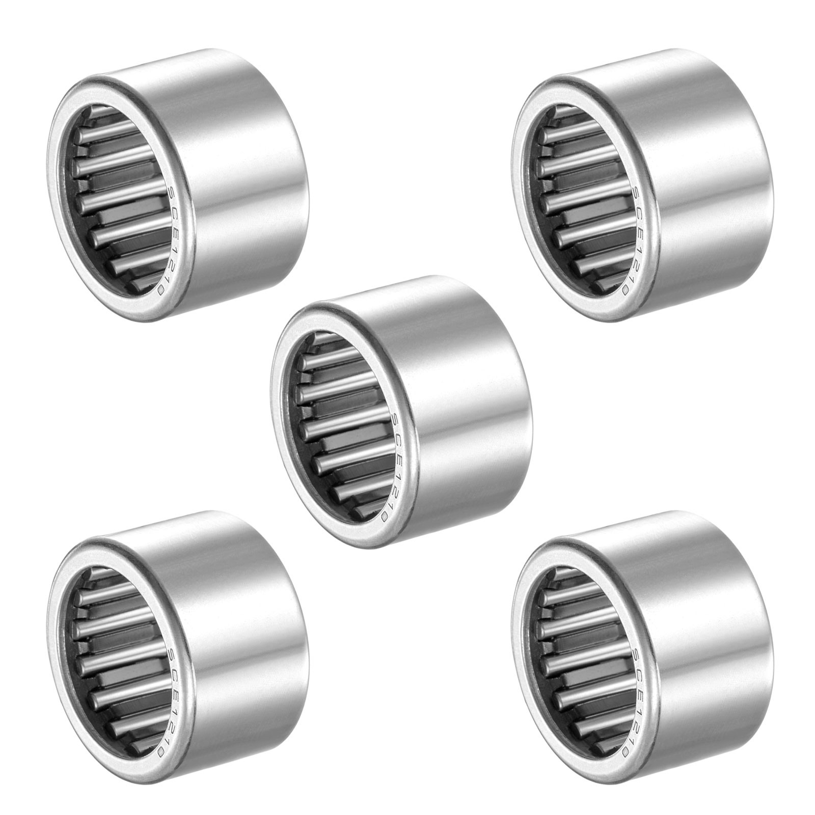SCE1210 Needle Roller Bearings 3/4″ ID x 1″ OD x 5/8″ Height 5 Packs