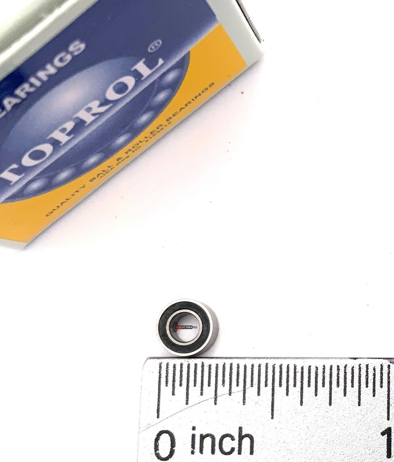 Ball Bearing R144-2RS RS 1/8″x 1/4″x 7/64″ Rubber Sealed Toprol Mini bearing