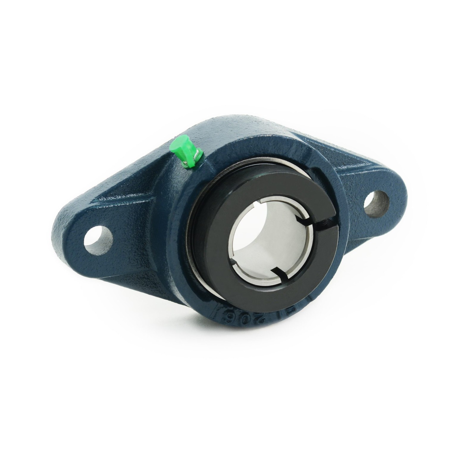 SBFL202-10G 2-Bolt Flange Mounted Bearing Unit, 0.625 in Bore, Dual Seal K-Type