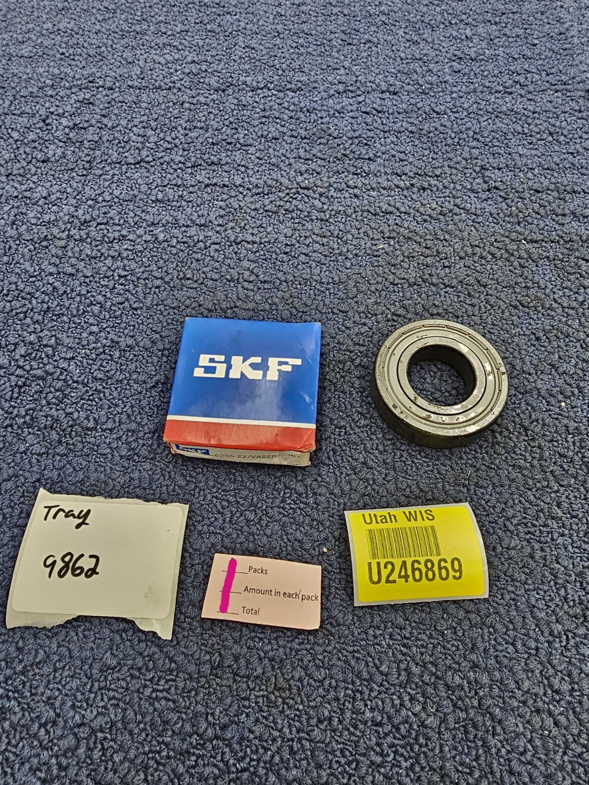 SKF 6206-2Z/VA228 Single Row Deep Groove Ball Bearing 1.1811 in. Bore Diameter