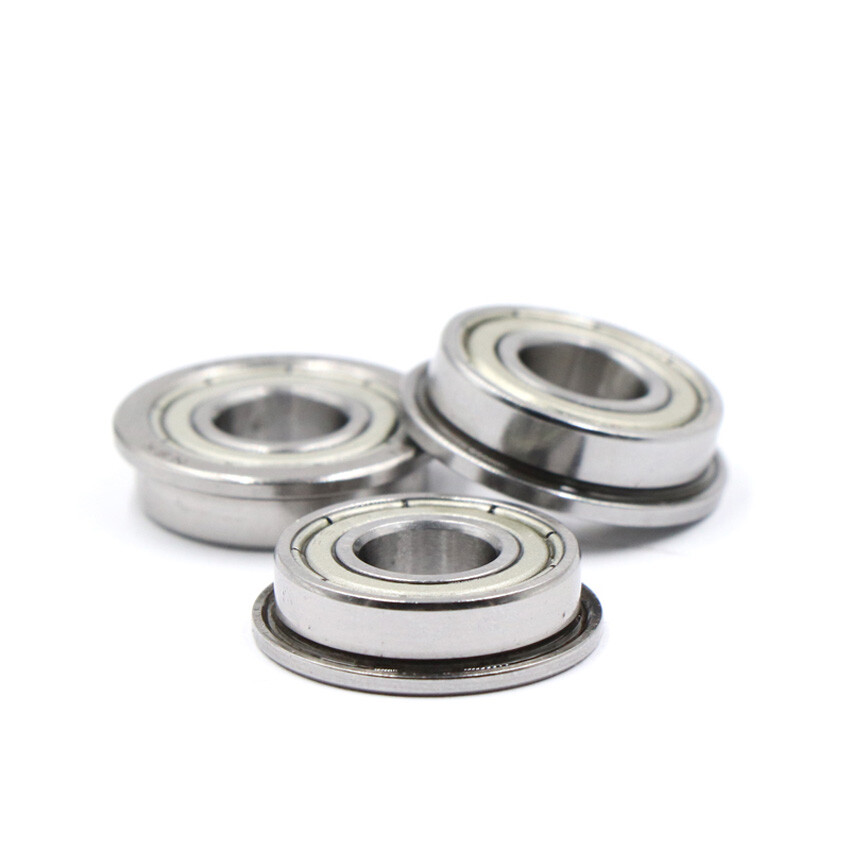 Miniature Flanged Deep Groove Ball Model ZZ Metal Shielded Bearings F604-F635ZZ
