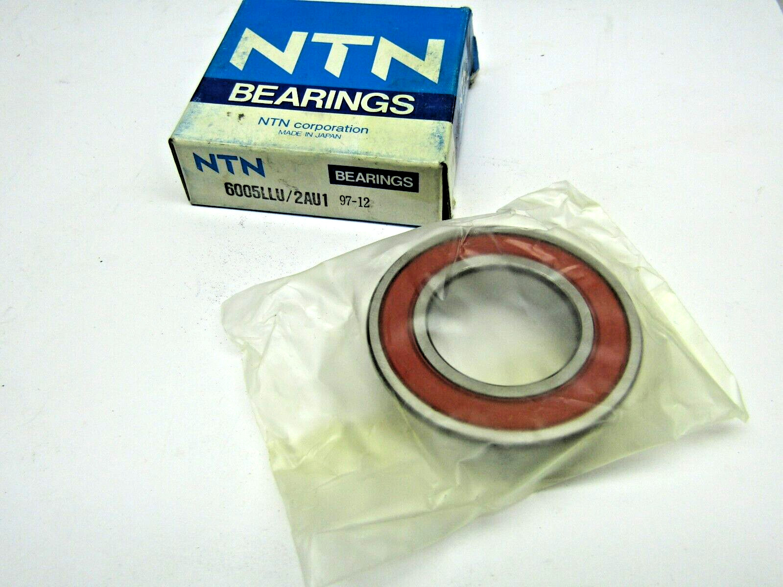 NTN 6005LLU 25mm X 47mm X 12mm Sealed Bearing 6005-2RS