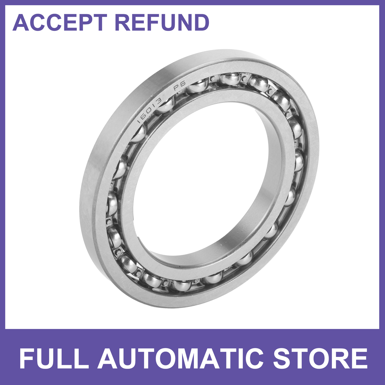 Single 16013 Deep Groove Ball Bearings Scooter Skateboard Wheel Universal