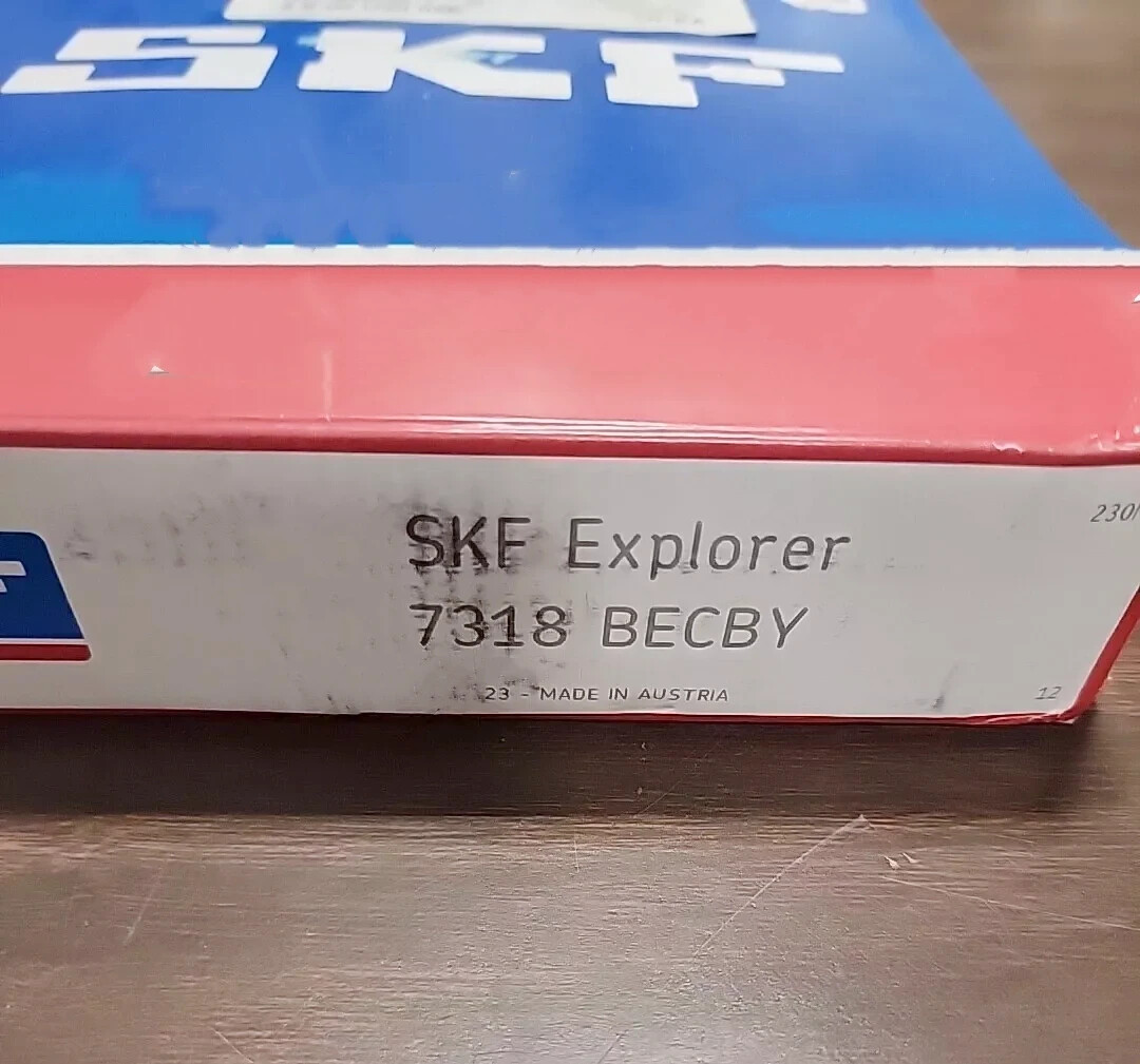 NEW SKF 7318 BECBY single row angular contact ball bearing 1PCS #AT