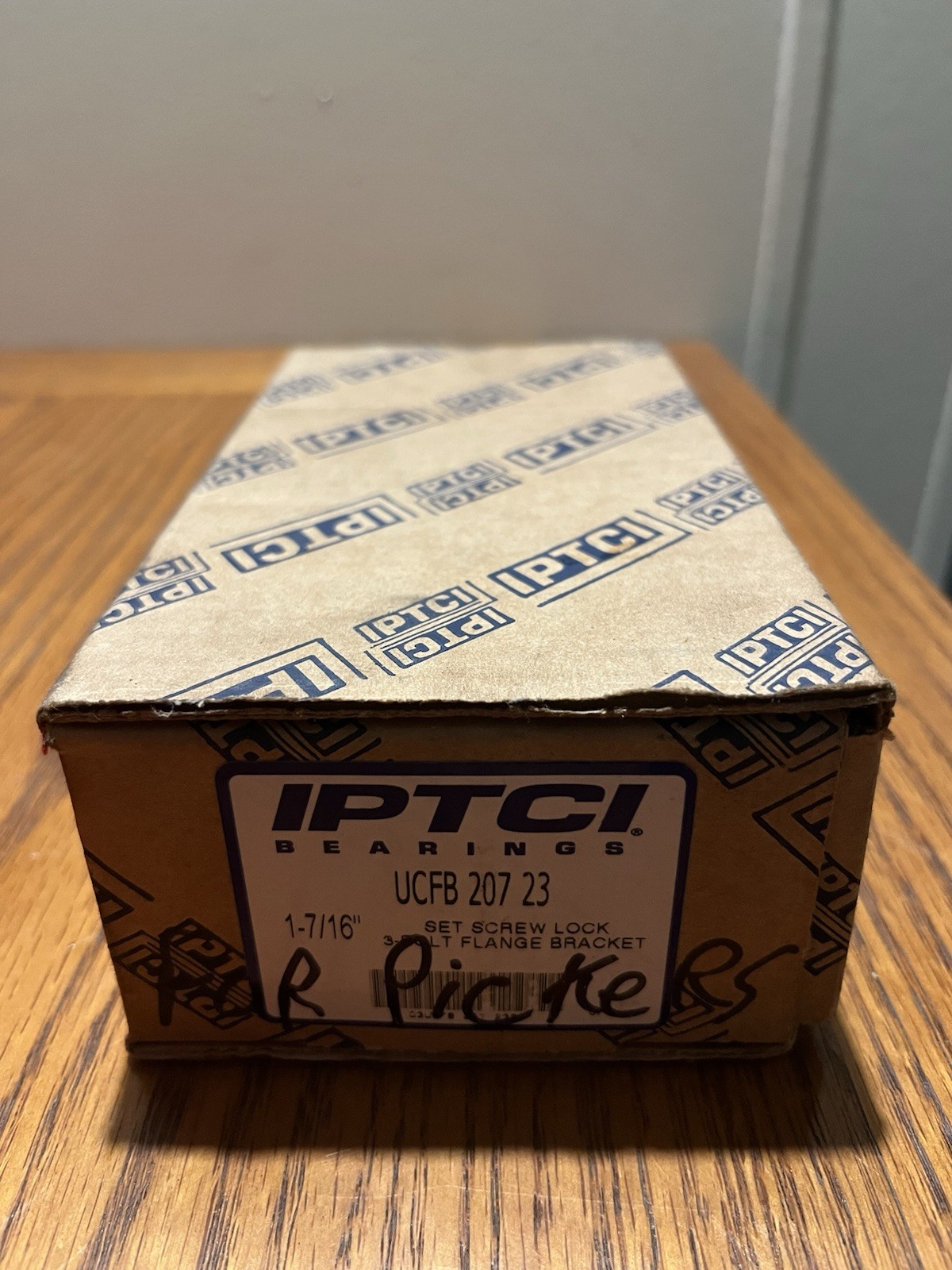 IPTCI UCFB 207 23 3 Bolt Flange Bracket With Bearing