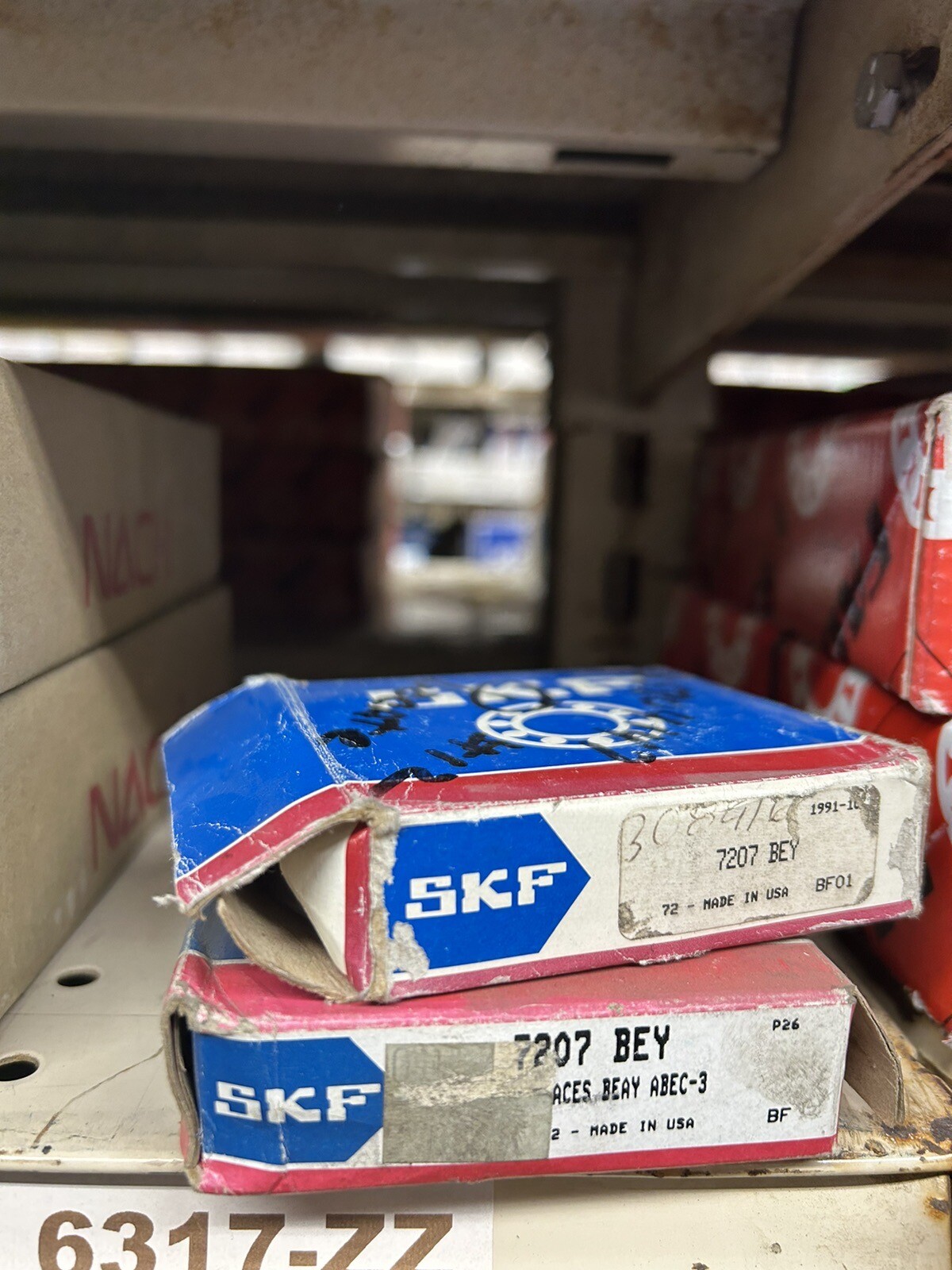 SKF Angular Contact Ball Bearing 7207 BEY