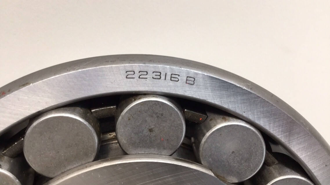 NTN 22316B Spherical Roller Bearing 80mm ID 170mm OD 58mm Width Straight Bore