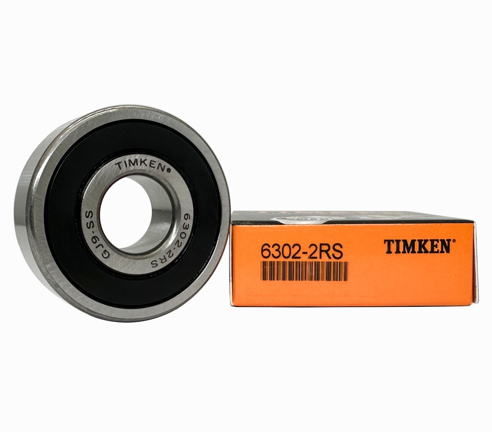 4PACK TIMKEN 6302-2RS 15X42X13MM Double Rubber Seal Ball Bearings