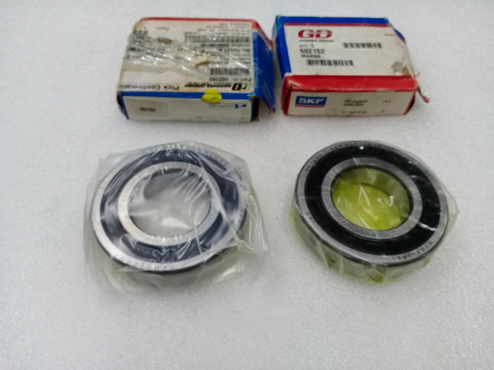 6208 2RS1 Double Rubber shields Ball Bearings 40x80x18 MM SKF USA 2 Pcs 62082RS1