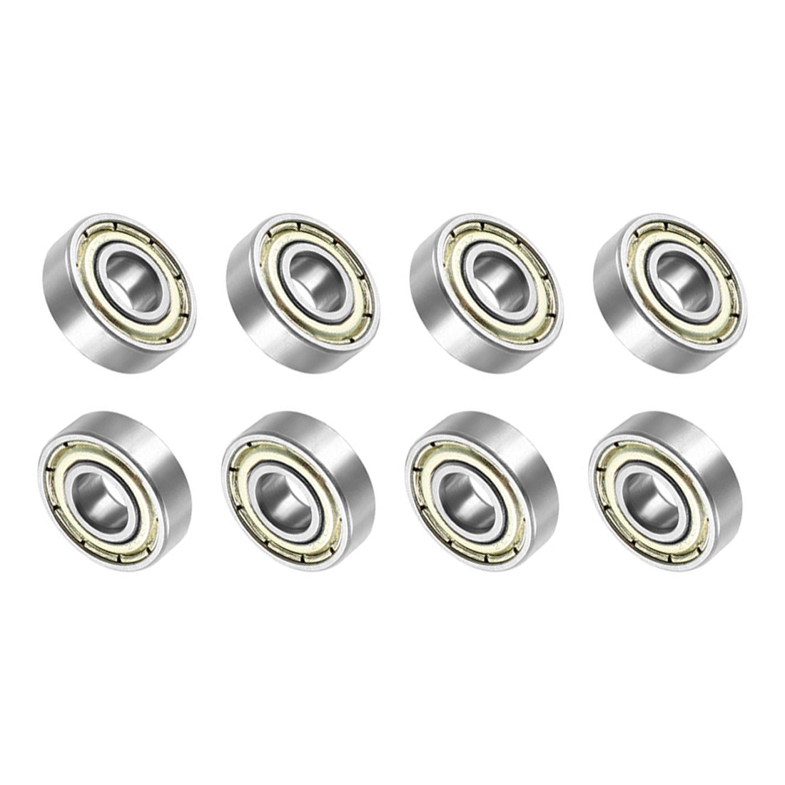 5x13x4mm Double Shield 695ZZ Deep Groove Ball Bearing Carbon Steel Bearing 20Pcs