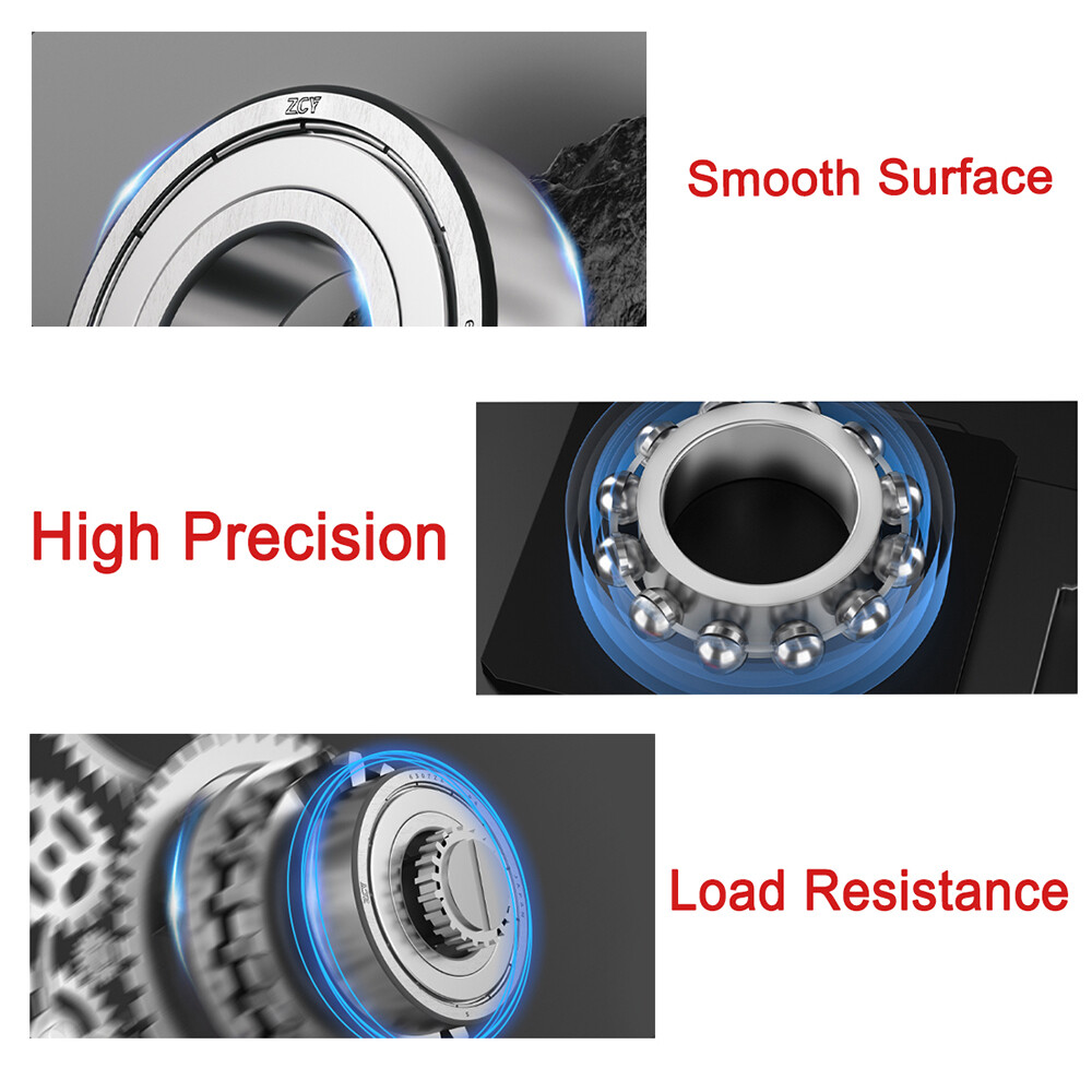 ID of 1mm~12mm High Speed Small Bearings 608zz Micro Precision Deep Groove Balls