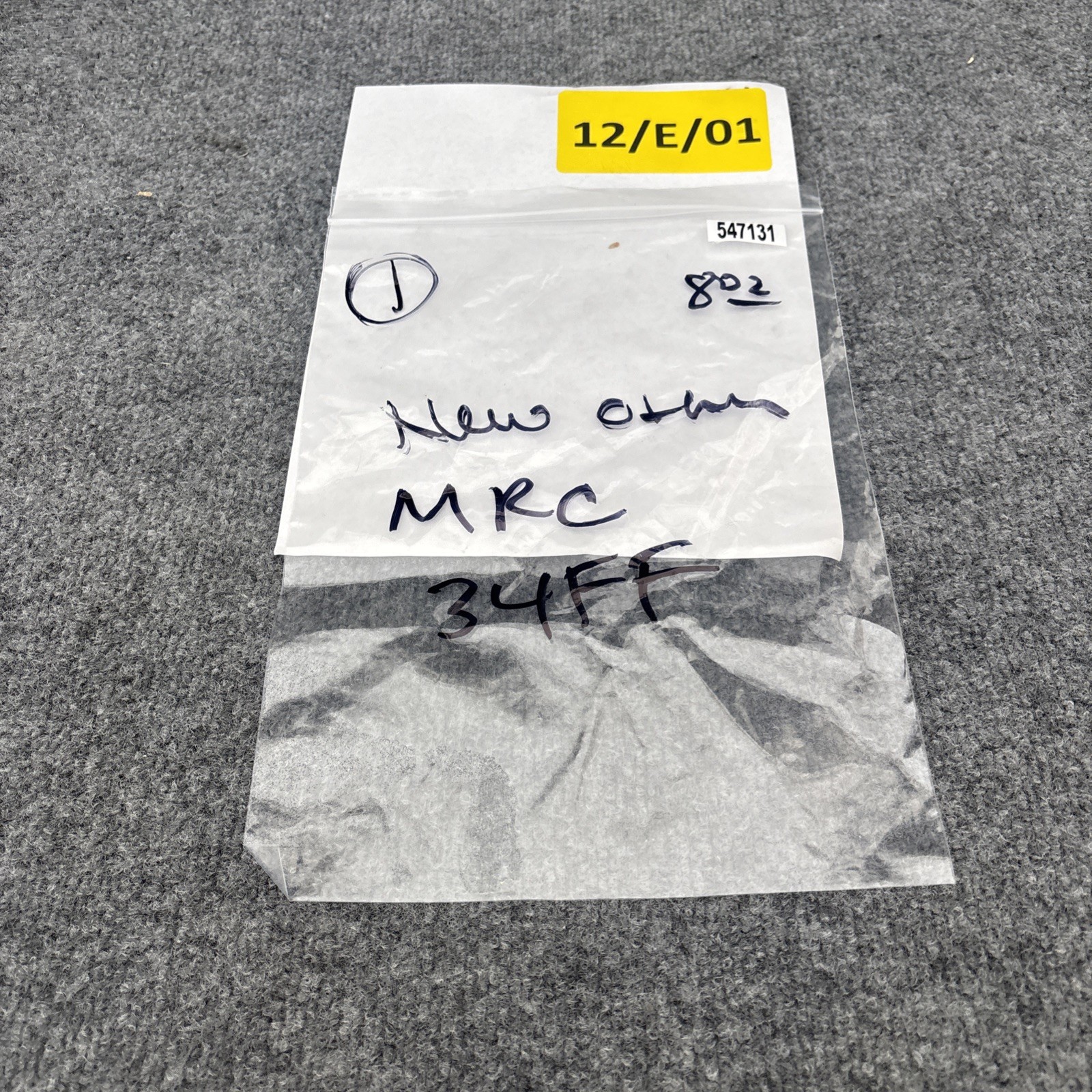MRC 34FF H401 Radial Doube Shield Snap Ring Single Row Ball Bearing New