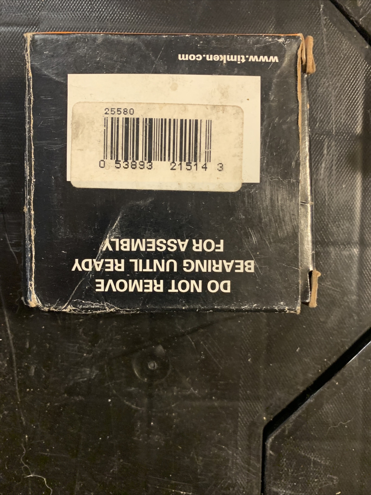 NEW Timken 25580 Axle Bearing Tapered Roller Cone