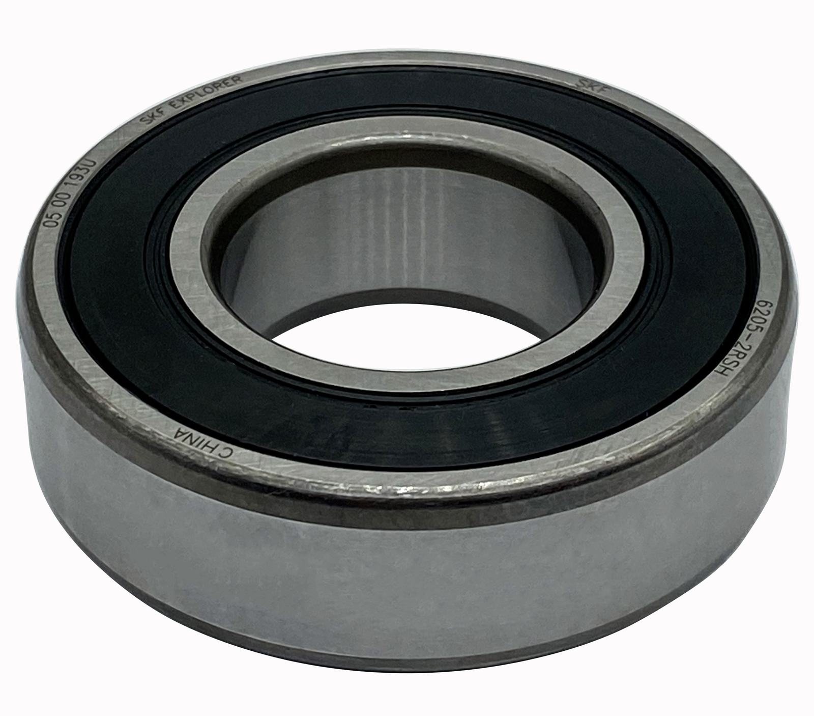 (2 PACK) SKF 6205-2RSH 25X52X15MM Double Rubber Seal Ball Bearings