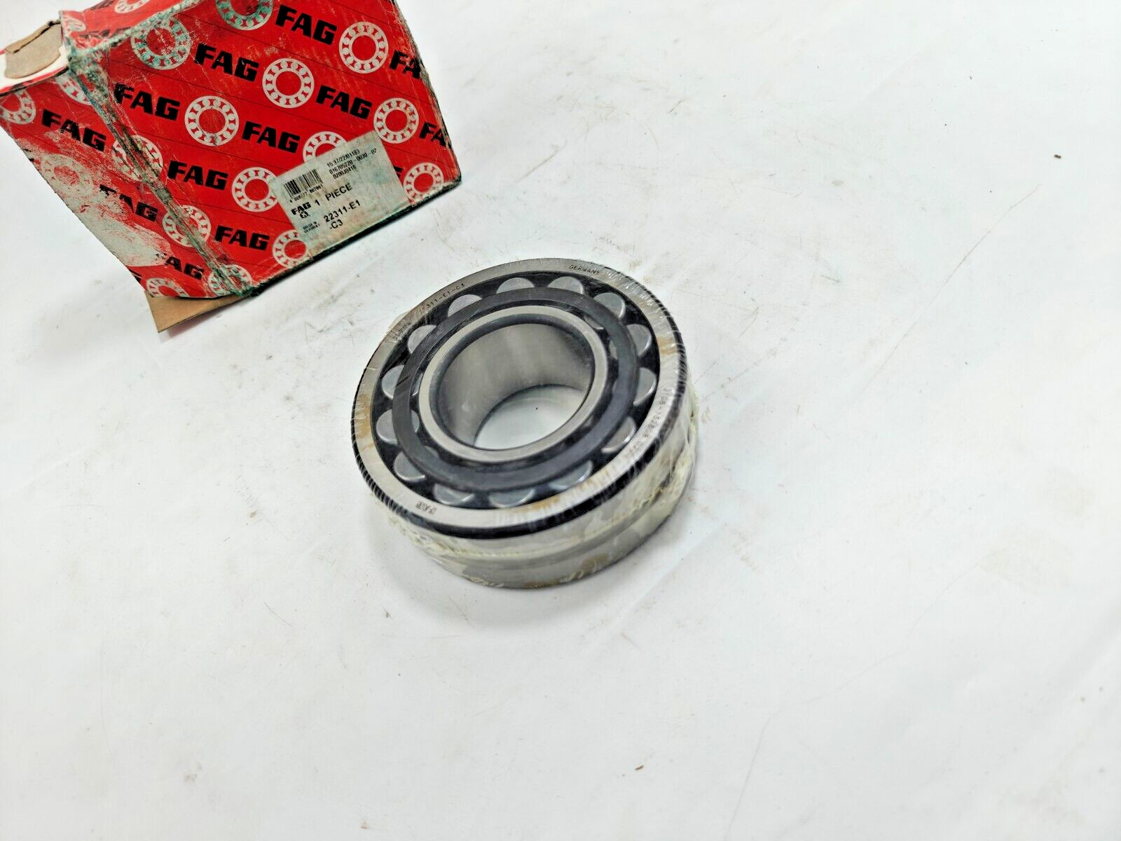 FAG 22311E1C3 Spherical Roller Bearing 55x120x43 22311 E1 C3 W33 Straight Bore