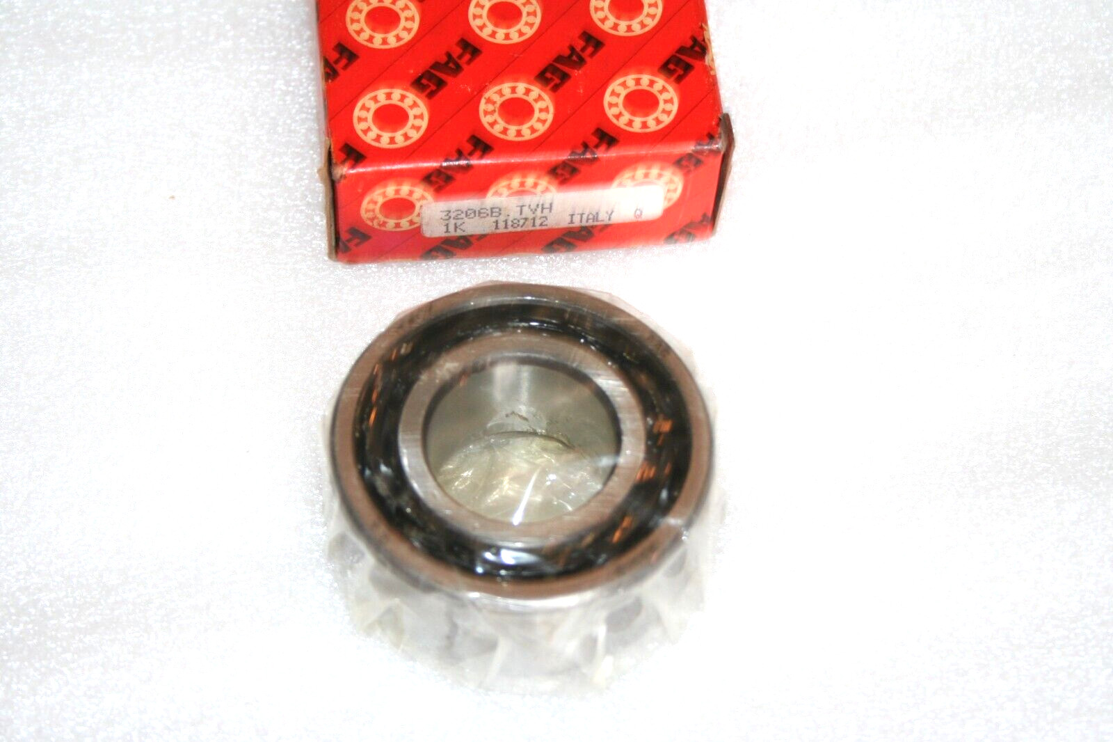 FAG 3206B.TVH Angular Contact Bearing 3206-B-TVH, 30 x 62mm X 0.9375 in – NEW –
