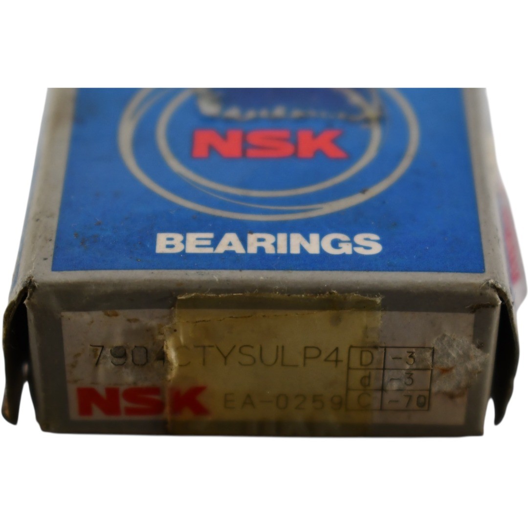 NEW NSK 7904CTYNSULP4 Precision Angular Contact Ball Bearing 20x37x9mm