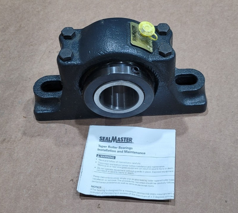 SealMaster RPB 112-2 Pillow Block Split 2-Bolt Base Bearing 1 3/4″ 44A491