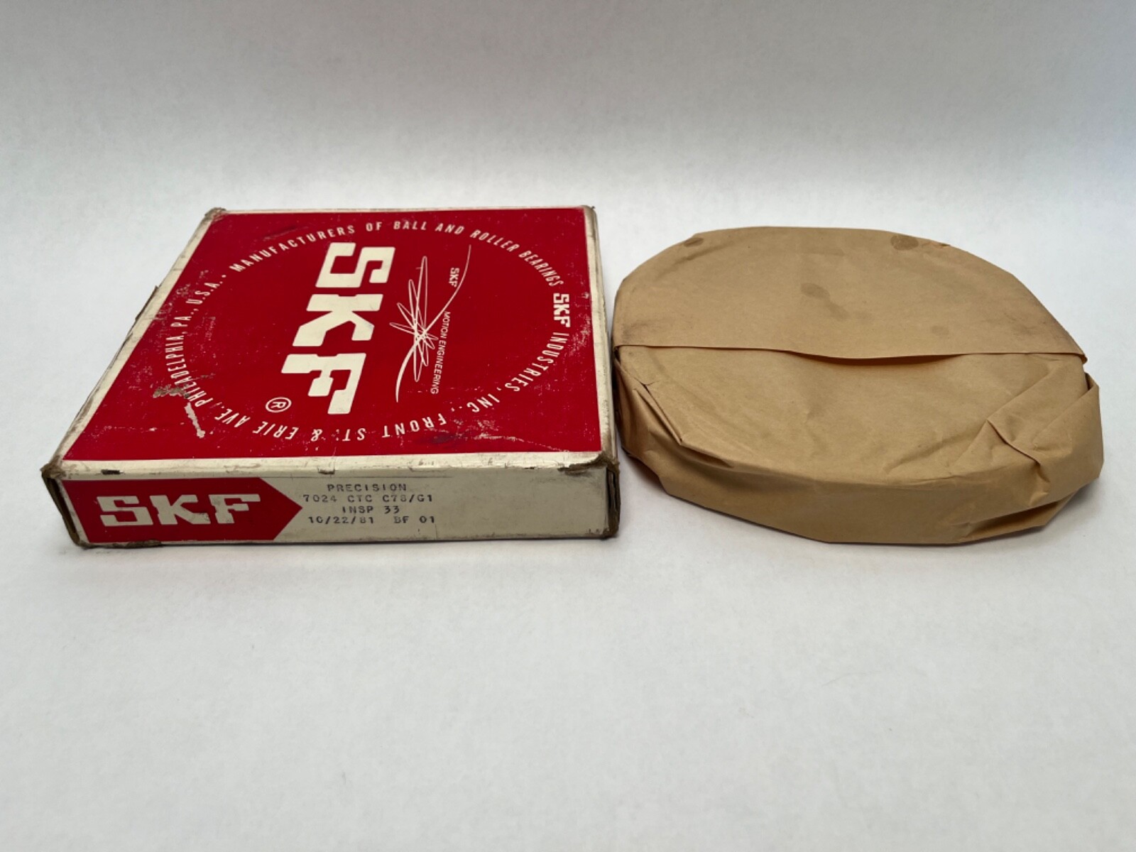 SKF 7024CTCC78G1 Bearing 120x180x28 mm 7024C 7024-CTC-C78-G1 USA