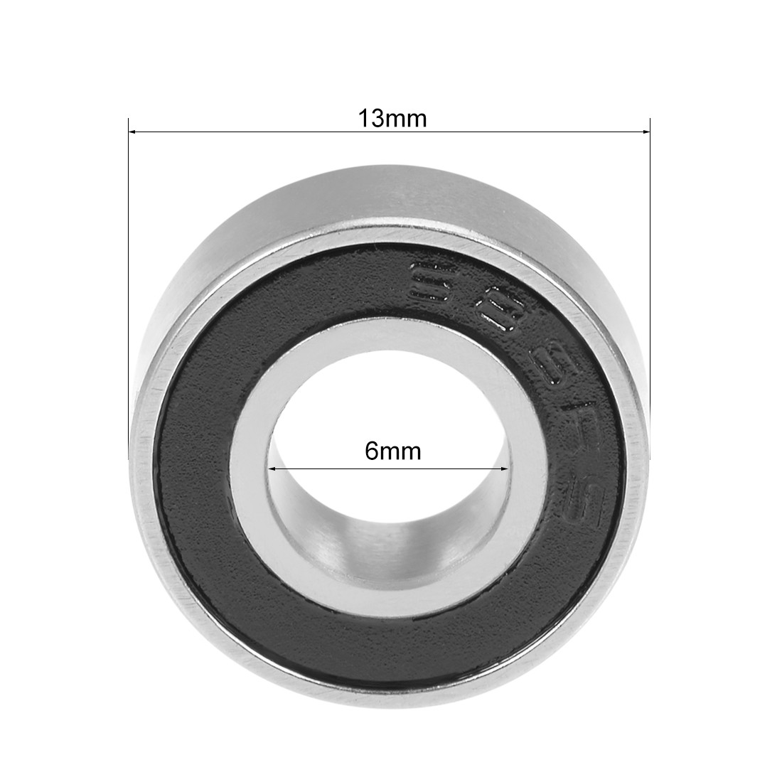 686-2RS Deep Groove Ball Bearing 6x13x5mm Double Sealed GCr15 Bearings 10pcs