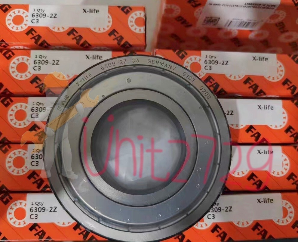 NEW FAG 6309-2Z-C3 Deep Groove Ball Bearing 1PCS #DC