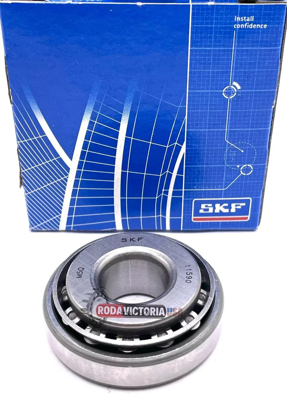 SKF 11590 / 11520 Tapered Roller Bearing 15.88×42.86×14.29 mm