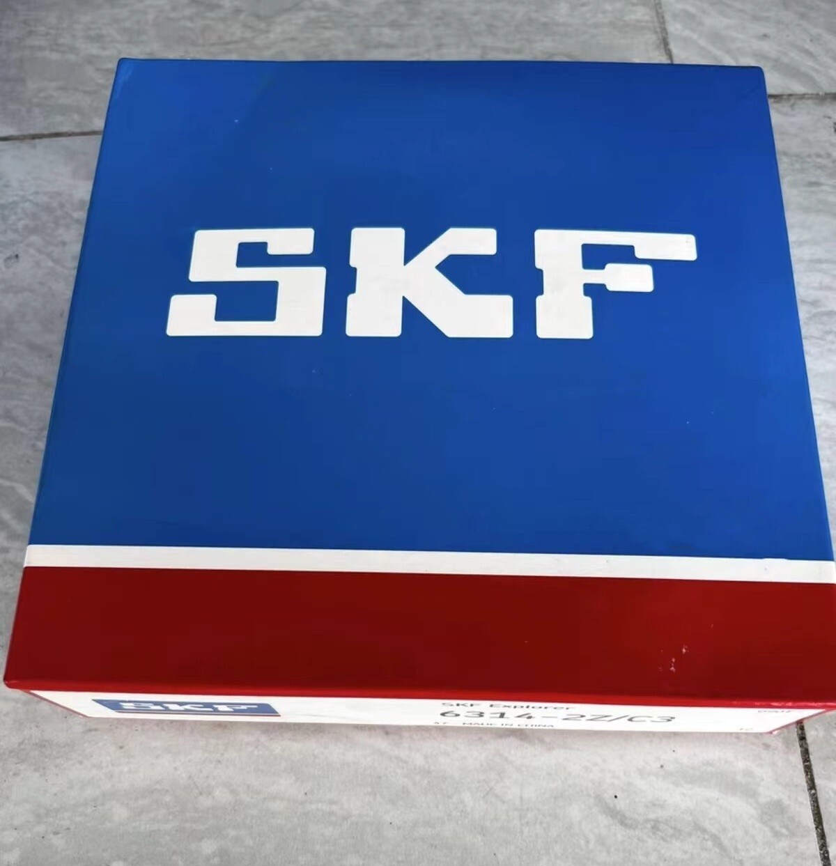 NEW SKF 6314-2Z/C3 Deep Groove Ball Bearing 1PCS #