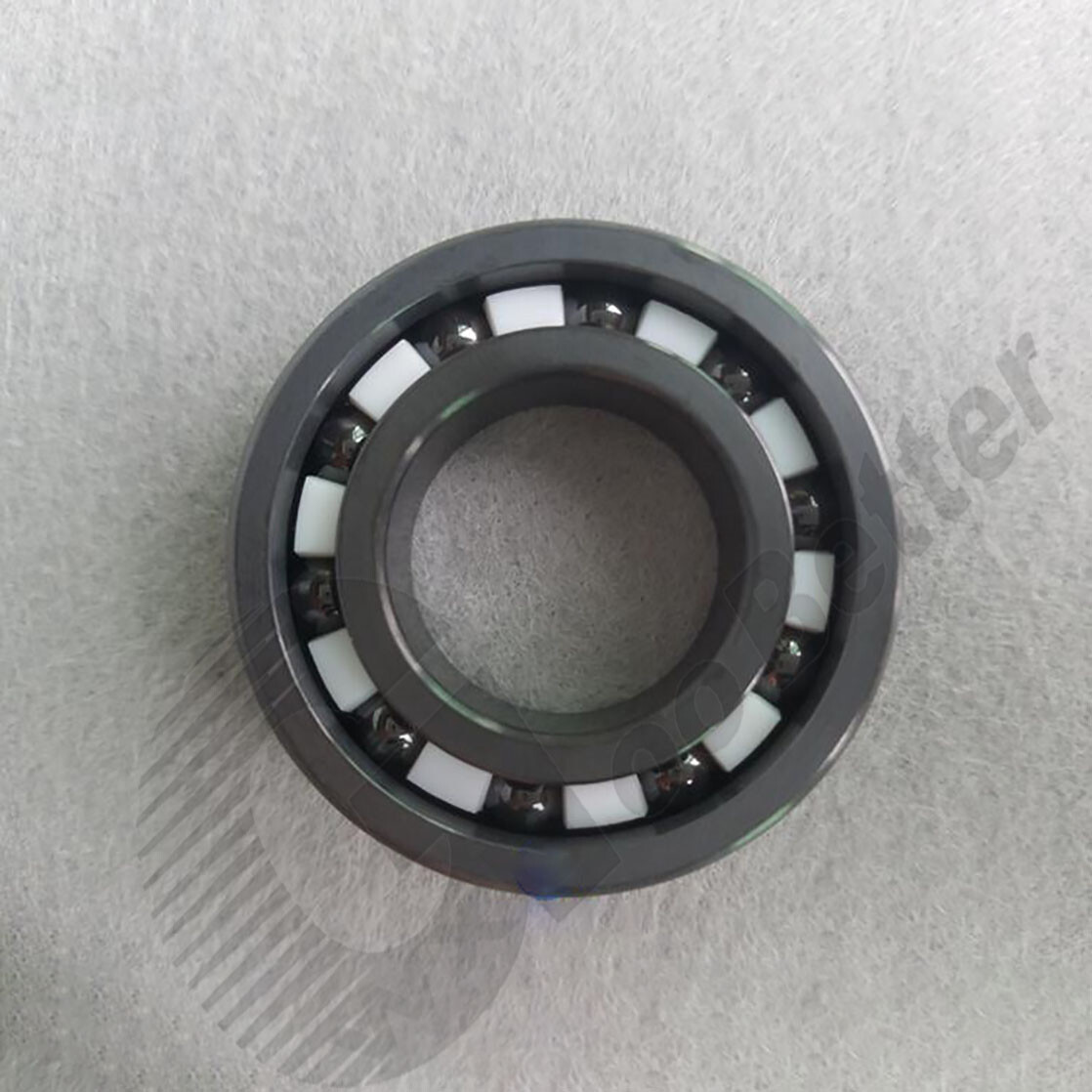 Ceramic Bearings OD=8~68mm Precision Silicon Nitride Ceramic Bearings With Cage