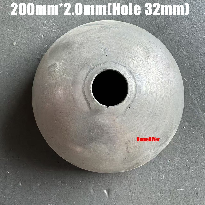 Aluminum Hemispheres Ø 20mm-380mm Metal Hollow Half Ball Alu Round Half Spheres