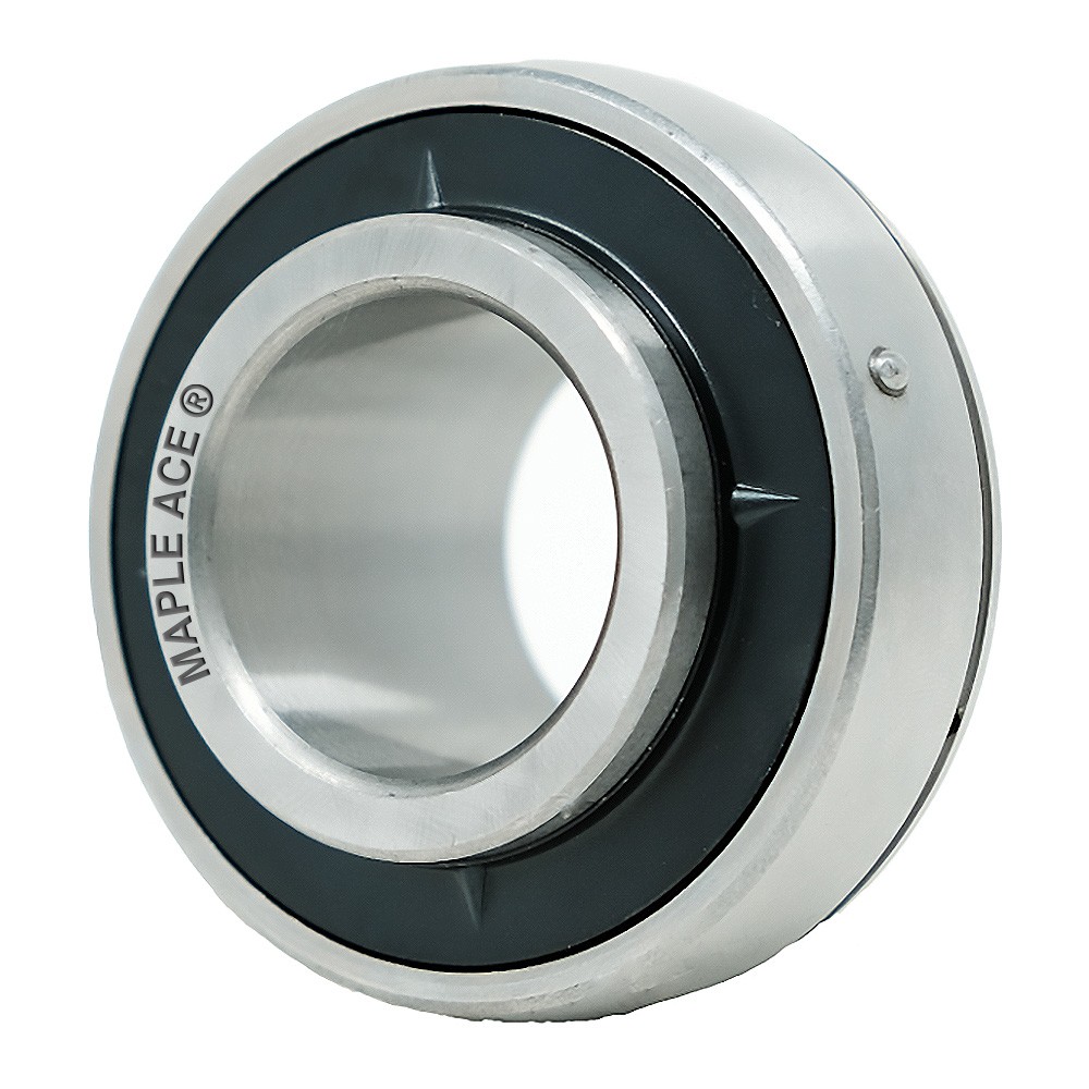 UC207-20 Insert Bearing 1-1/4″ Bore, Spherical OD, Set Screws, Lube Hole (Qty 1)