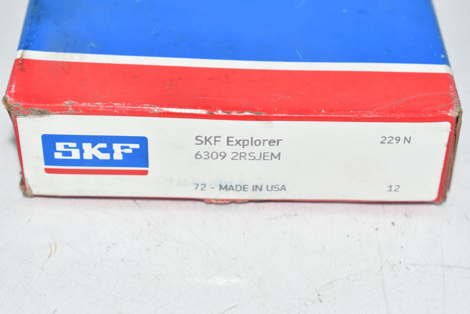 NEW SKF 6309-2RSJEM Medium 6300 Series Deep Groove Ball Bearing, Explorer