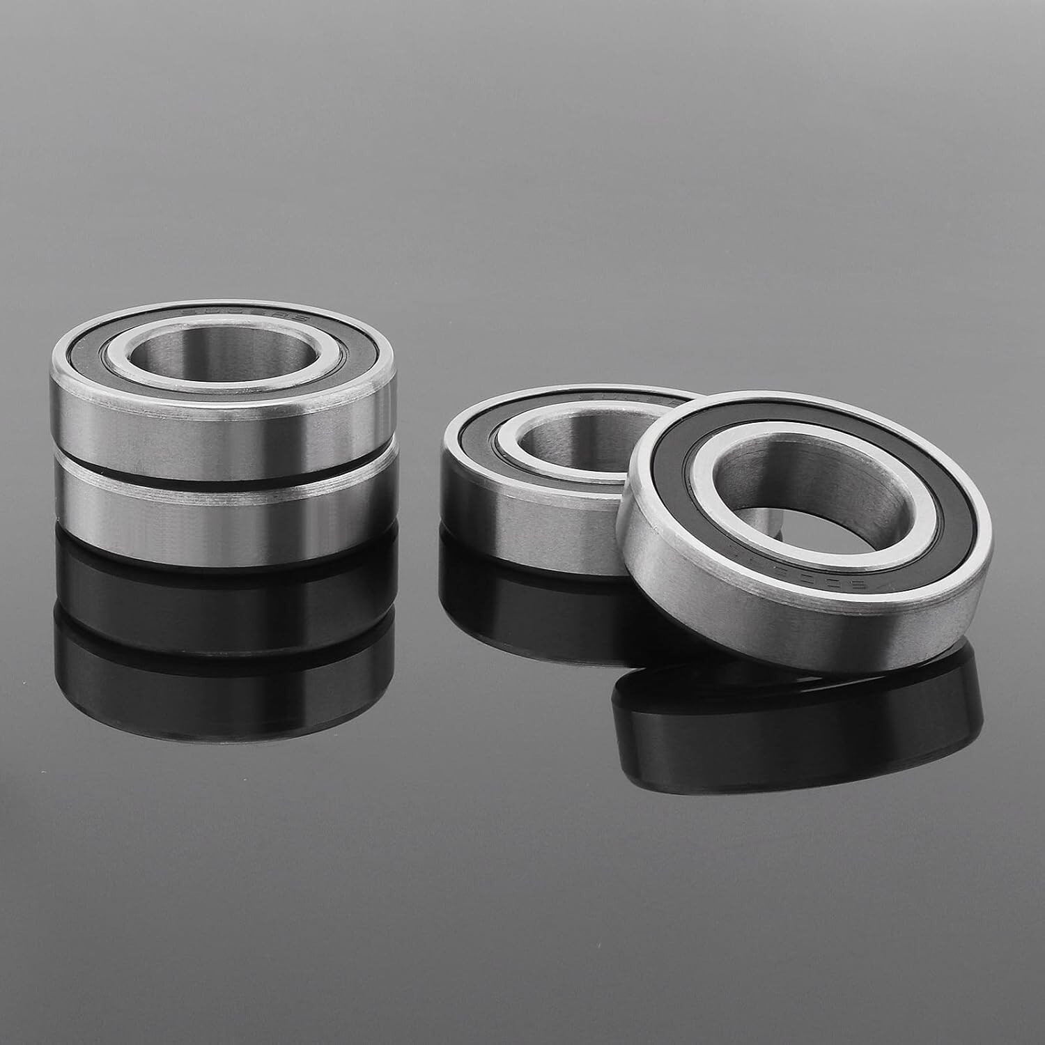 qty. 10 CLAHJQX 10 Pcs 6005RS Bearing 6005 2RS Deep Groove Ball Bearing 25x47x12