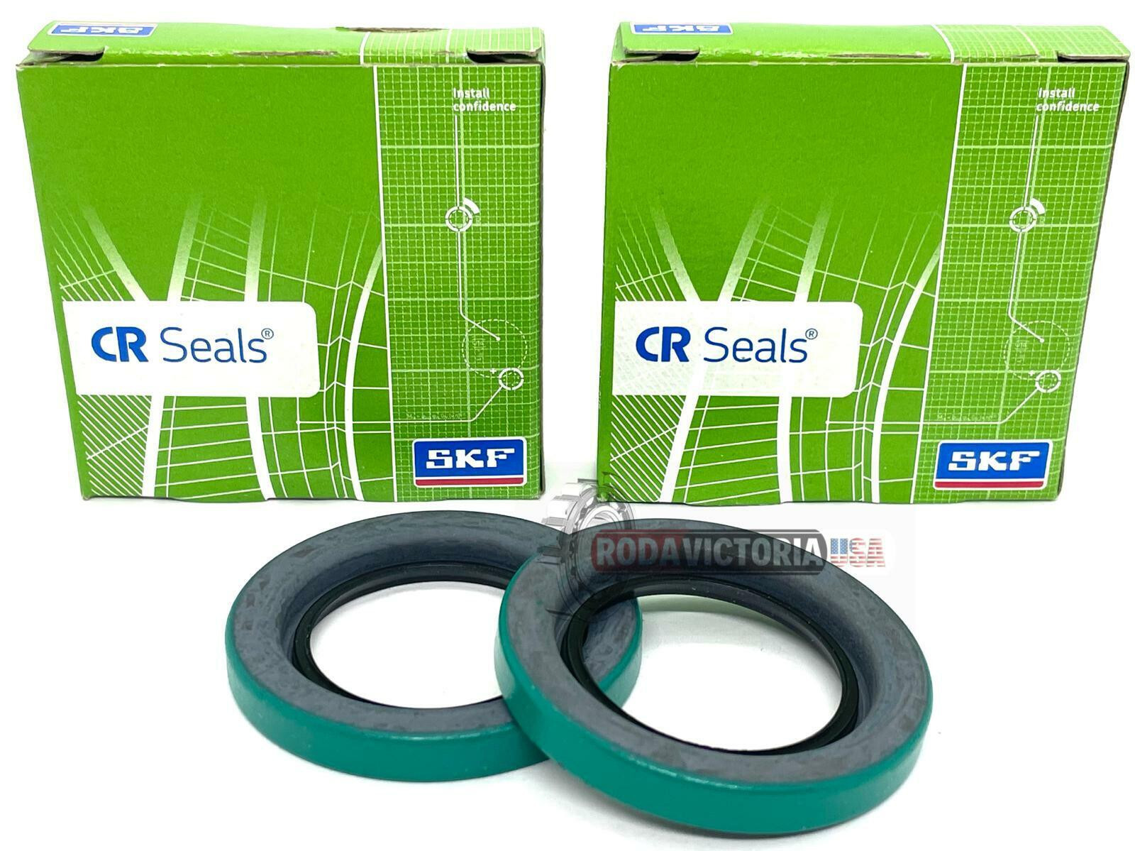 Trailer Grease Seal 12192TB Double Lip for 2000# Axles BT8 Spindle 34823 1.249”
