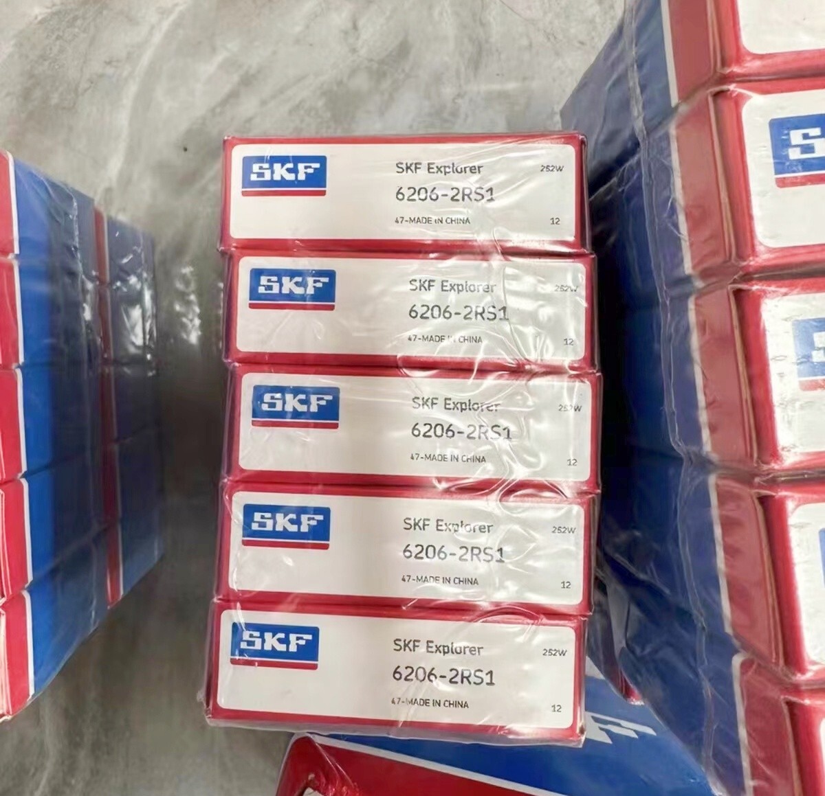 1PC New SKF 6206-2RS1 Single Row Deep Groove Ball Bearing Fast Delivery