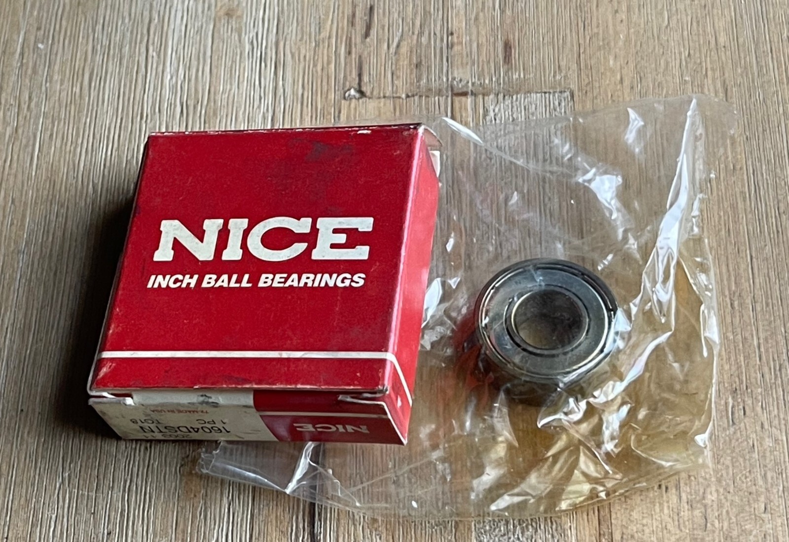 NICE 1604DSTN TG18 BALL BEARING NEW
