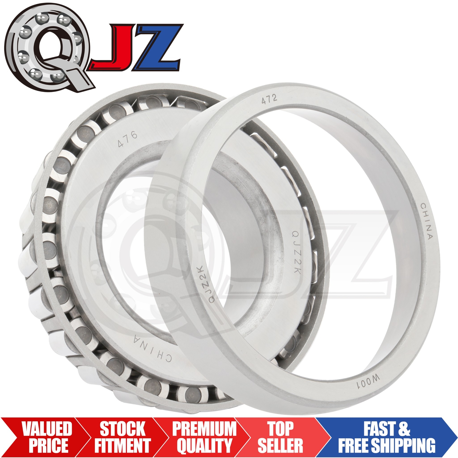 [Qty.1] 476-472 Tapered Roller Bearing Set Cone & Cup [60mm Bore x 1.173 in W]