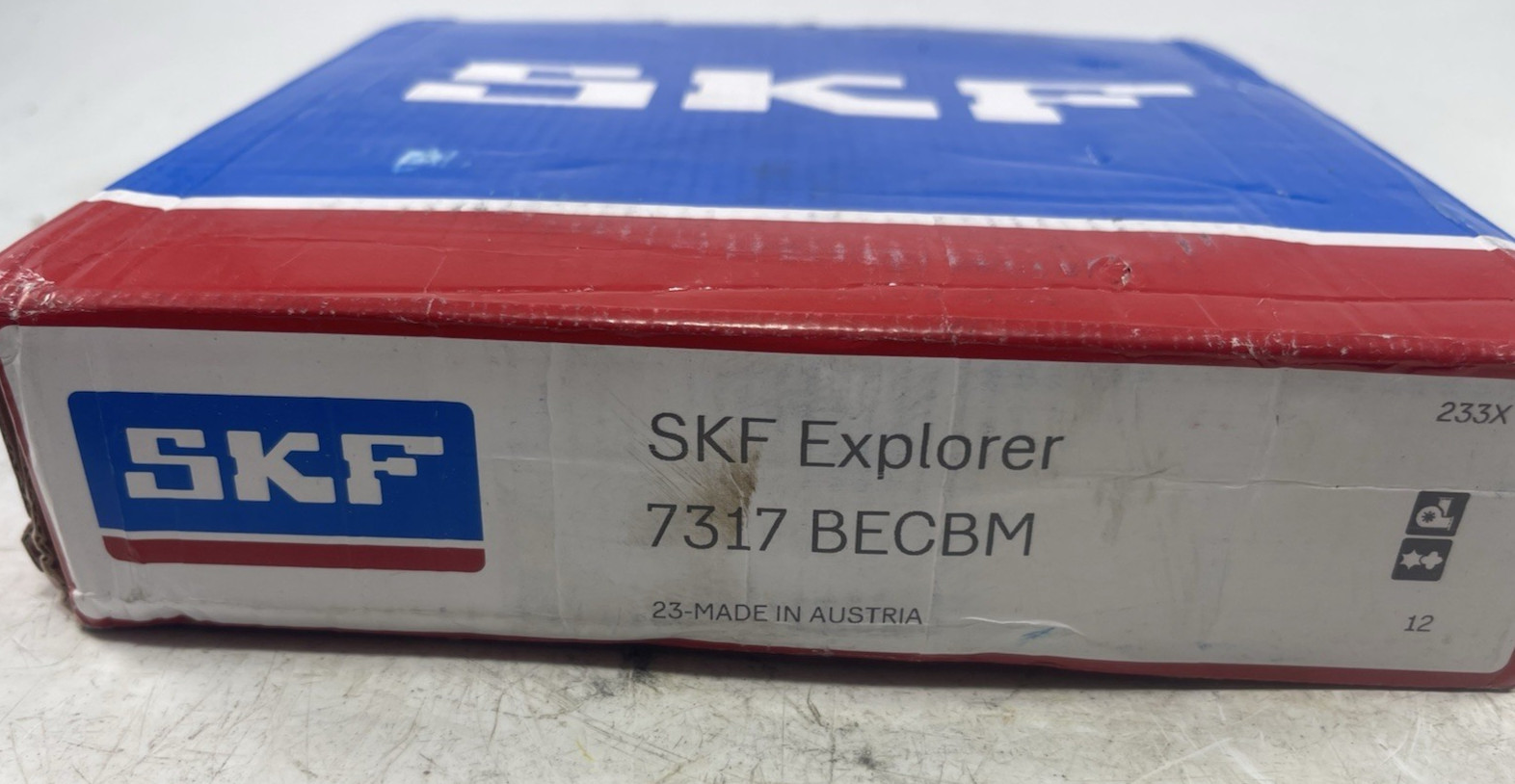 1pc 7317 BECBM single row angular contact ball bearing for SKF NEW