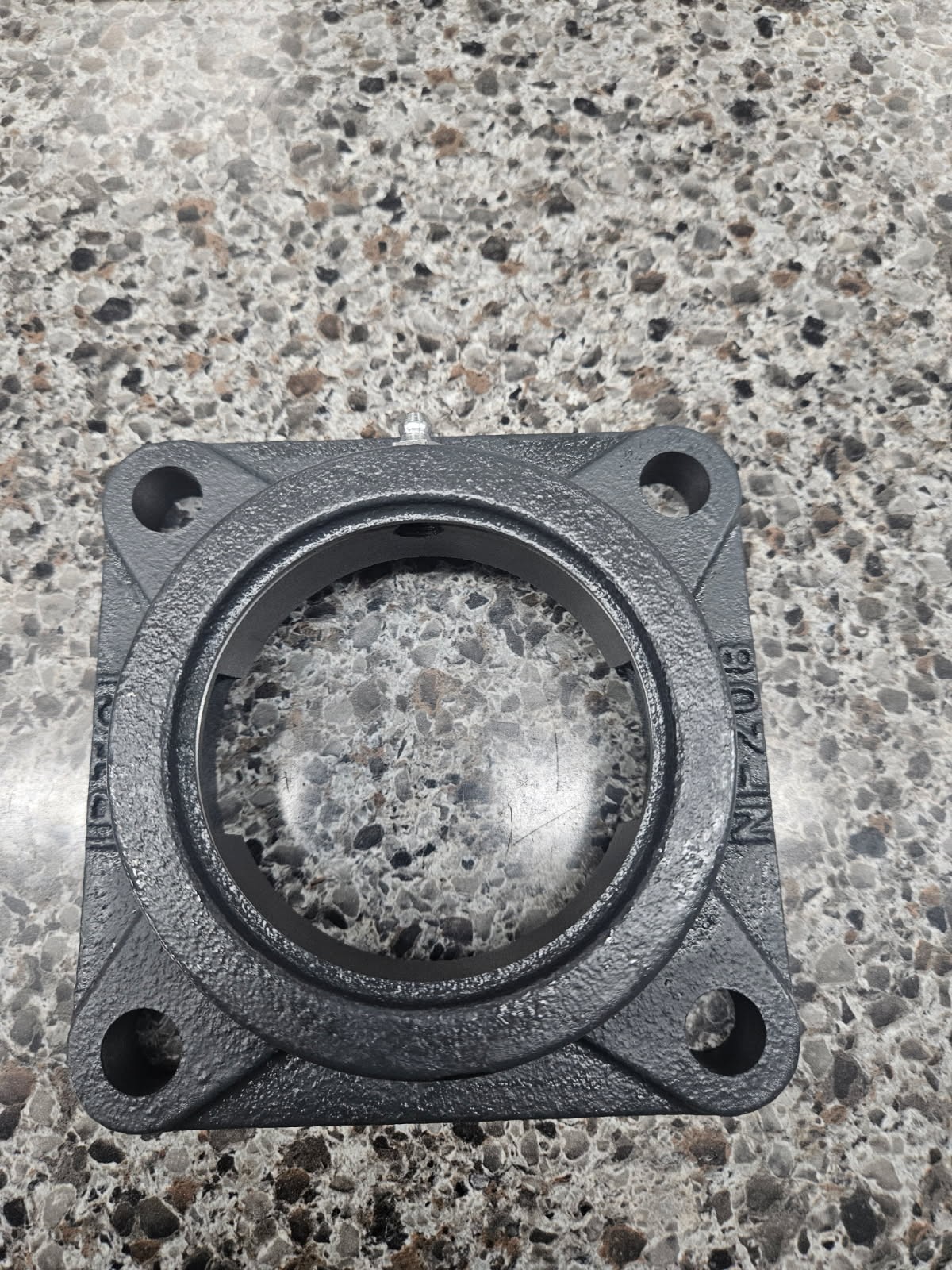 BEARING PART # RCJ-80MM 4 BOLT CAST BEARING HOUSING