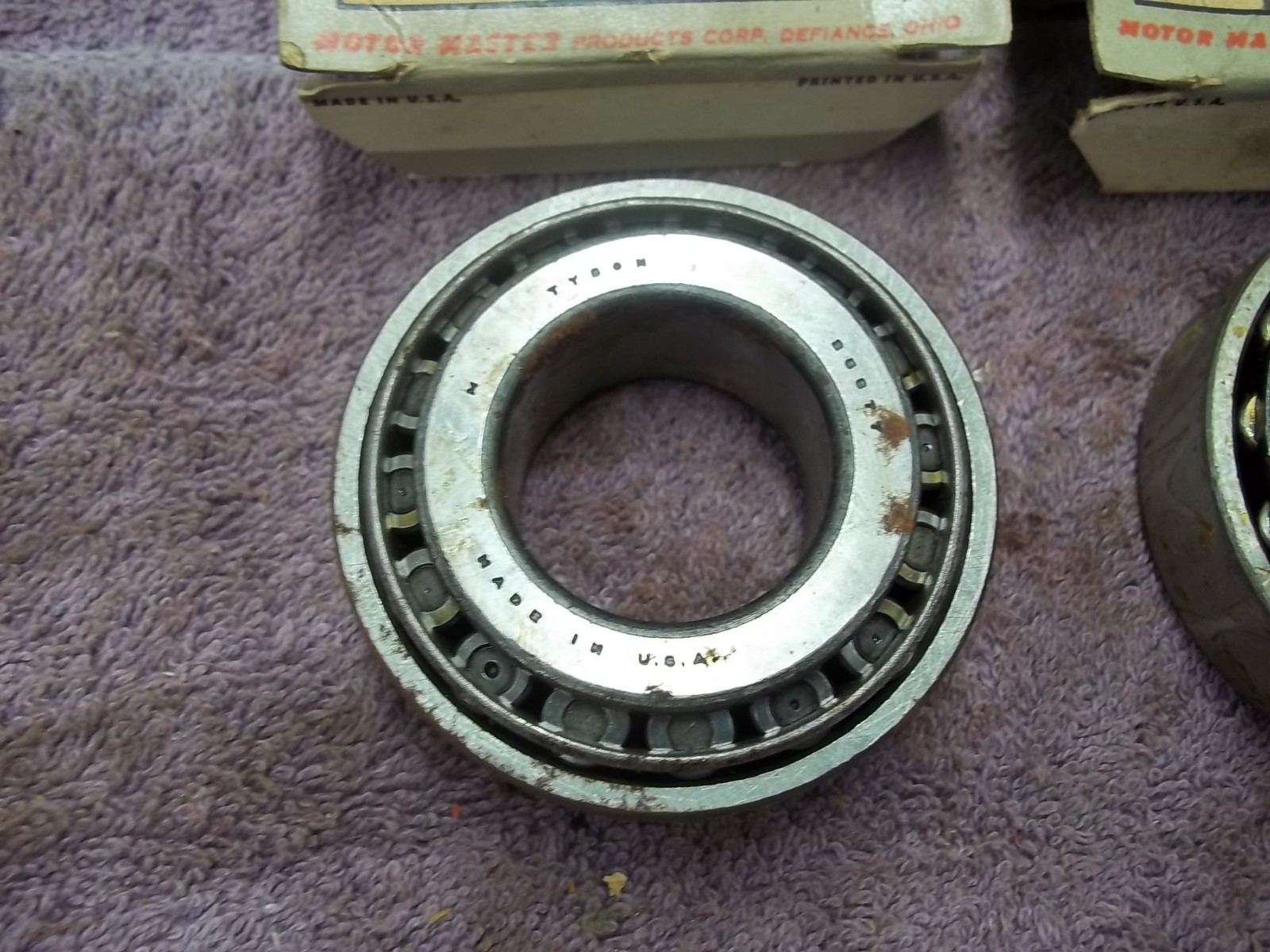 Lot of 2 Motor Master, 25877/21, Tapered Roller, Bearing (VP-44)
