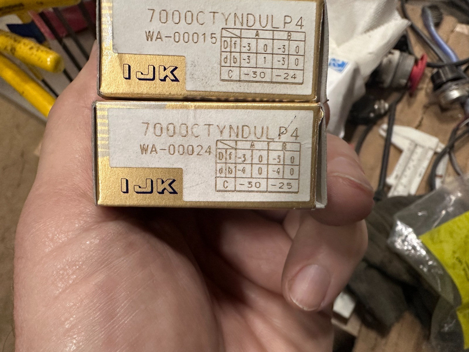 IJK 7000 CTYN DULP4 Bearing (Lot of 4)