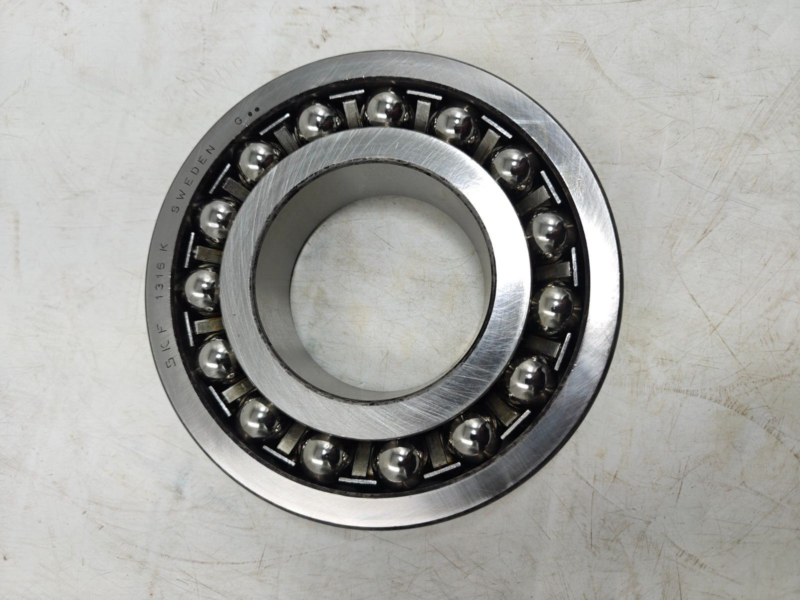 1316 K SKF Self Aligning Double Row Ball Bearing SKF 1316K Tapered Bore !
