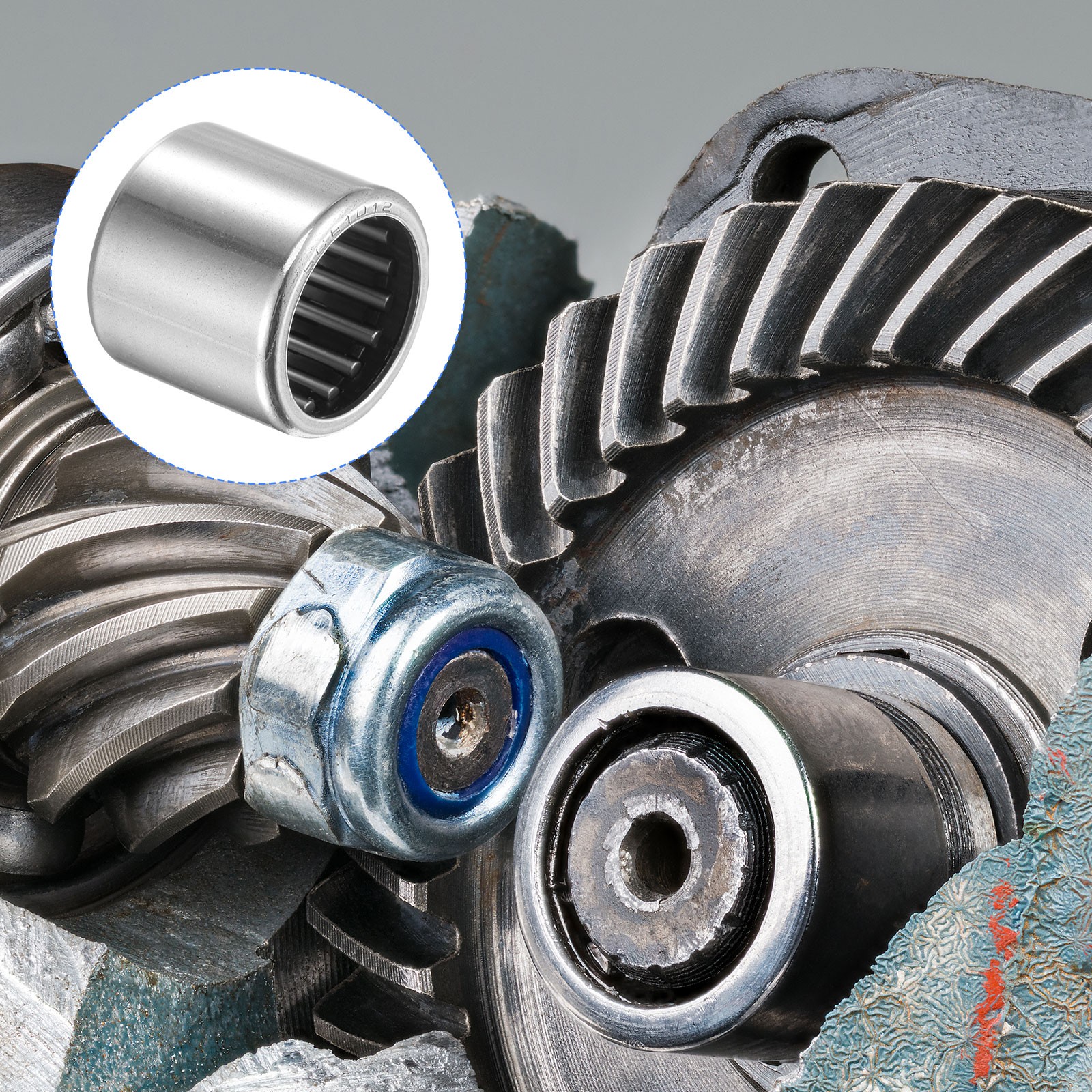 SCE1012 Needle Roller Bearings 5/8 in x 13/16 in x 3/4 in 10 Pack for Industrial