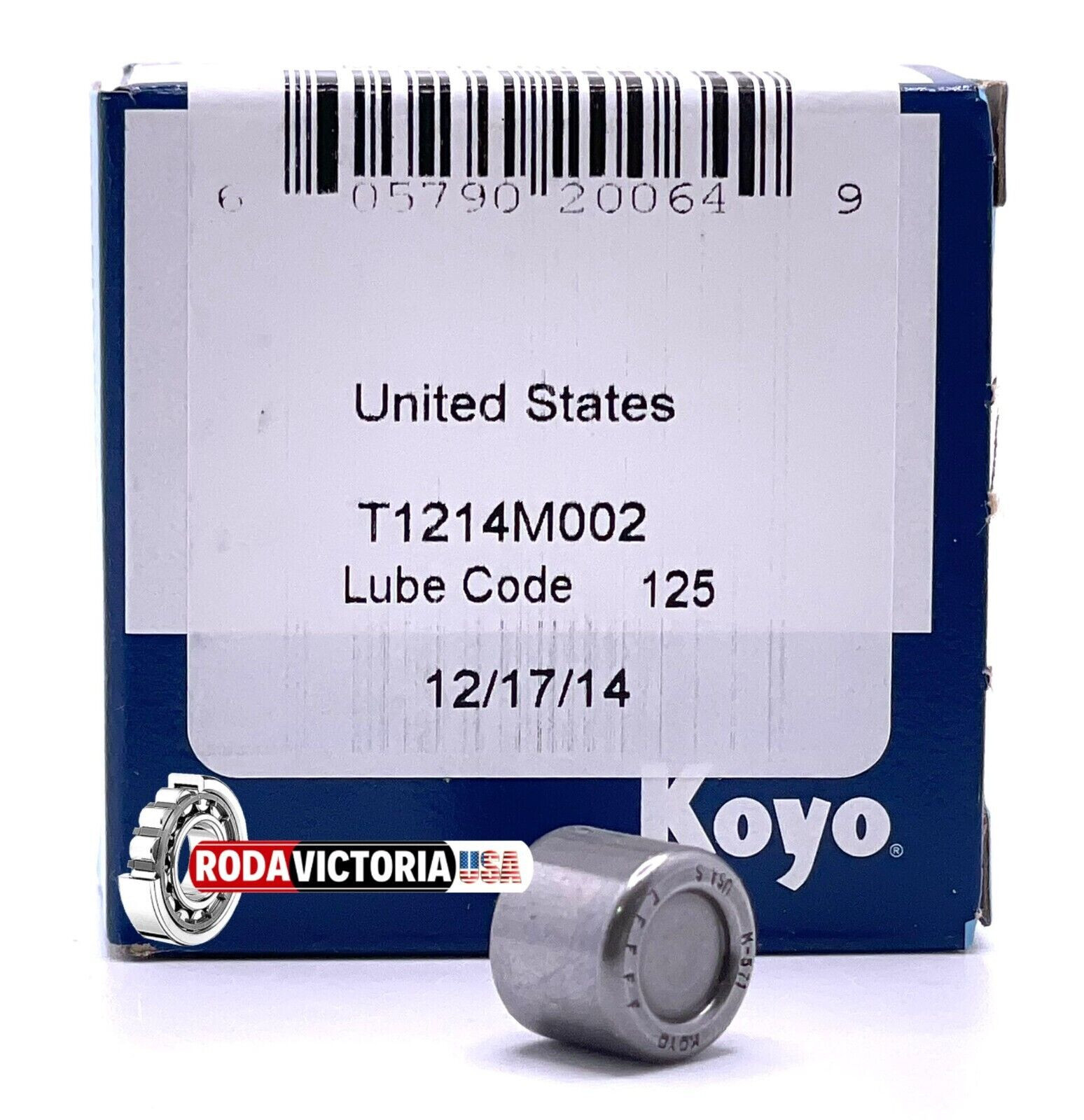 M571 Full Complement Needle Roller Bearing Closed End Brand Koyo 5/16×1/2×7/16