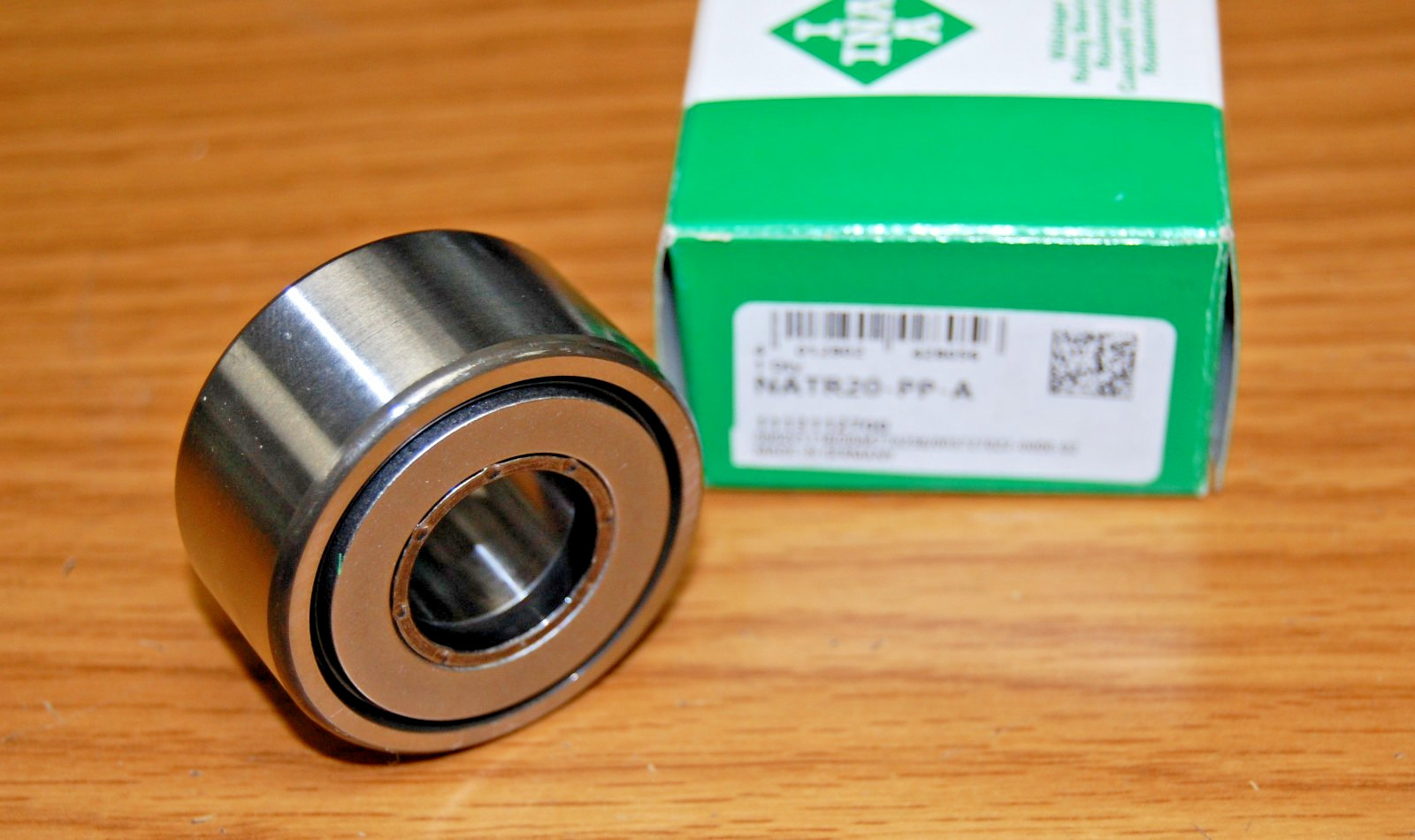 INA NATR20-PP-A Crowned Yoke Roller 20mm ID X 47mm OD X 25mm W Sealed NATR20PPA